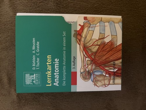 Lernkarten anatomie auflage - lernkarten, 3.