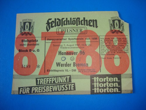Ticket hannover 96 - hannover,