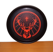 Altes XXL Jägermeister Tablett Kellner Tablett Gastro Kräuterlikör Werbung 