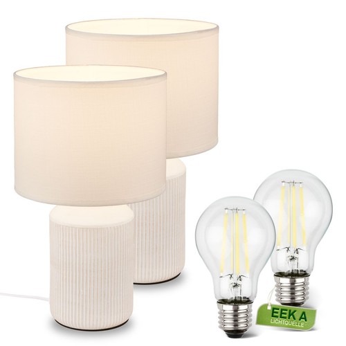 Nachttischlampe 2er set - nachttischlampe,