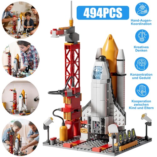 Space shuttle bausatz 494pcs - space,