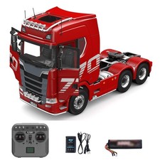 Scania 770S RC Zugmaschine 6x6, RTR, Rot Met. Licht, Sound von AMEWI