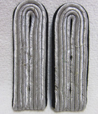 PAAR "SCHULTERSTÜCKE" - HEER - Leuntnant - Pionier - Silberfarben für Waffenrock
