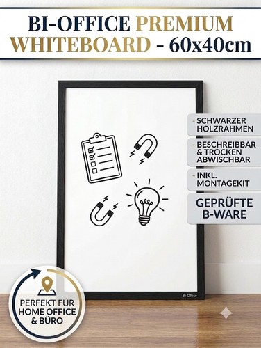 Office whiteboard 60x40cm - whiteboard,
