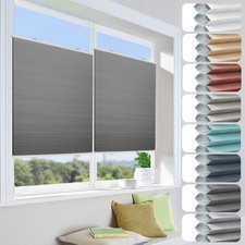 Plissee Verdunklung Klemmfix Wabenplissee ohne Bohren Thermo Verdunklungsplissee