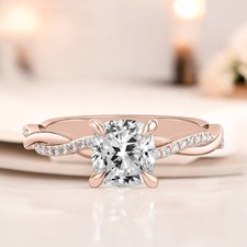 18 Karat Roségold Ring