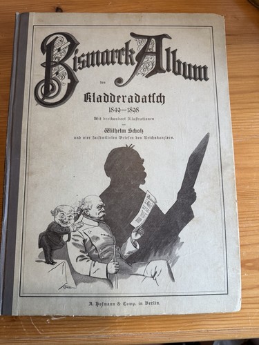 Antikes buch bismarck album - antikes,
