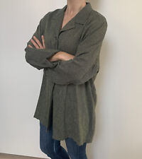 Laura Lardini Karo Blazer Bluse Pepita Jacke Tunika Jacke Oversize Mantel Gr. 40