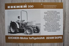 Eicher Original Prospekt für