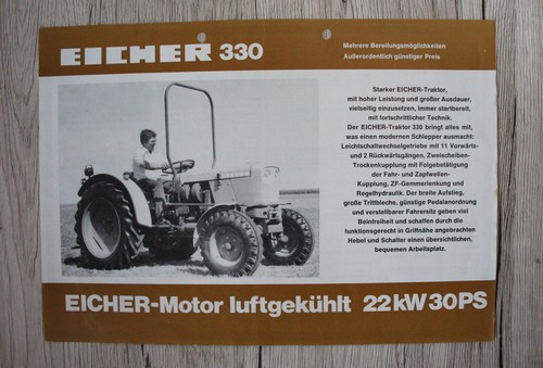 Eicher original prospekt für - prospekt,