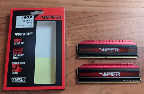 16gb patriot viper rot ddr4 - rot,