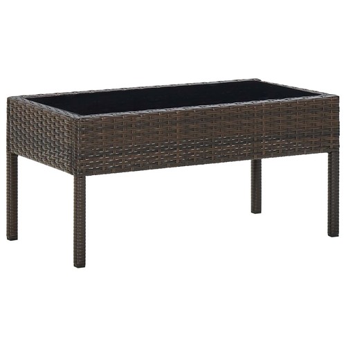 Gartentisch polyrattan - gartentisch,