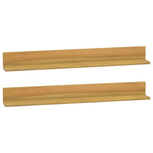 Wandregal massivholz teak - wandregal,