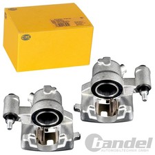 2x HELLA BREMSSATTEL VORDERACHSE passend für FIAT CINQUECENTO PANDA PUNTO 500