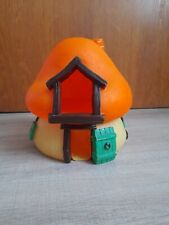 Schlumpfhaus Groß Bully/Schleich Haupthaus Schlumpfdorf Schlümpfe 1970-1980 Vint