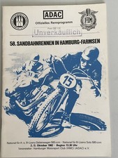 Programmheft sandbahnrennen - programmheft,