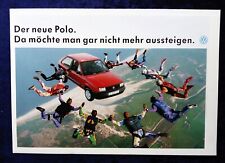 VW Polo 86C 3F Prospekt 9.1990, Premierenprospekt