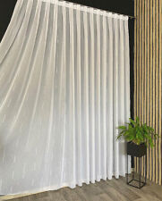 Gardine Store Leinen Look