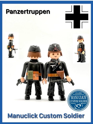 Playmobil custom ww2 soldat - custom,