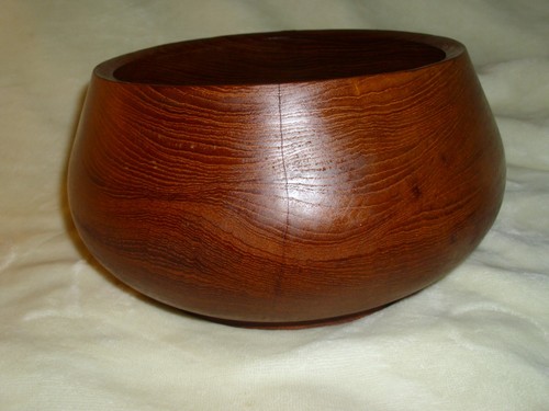 Xxl teak holz schale schüssel - teak,