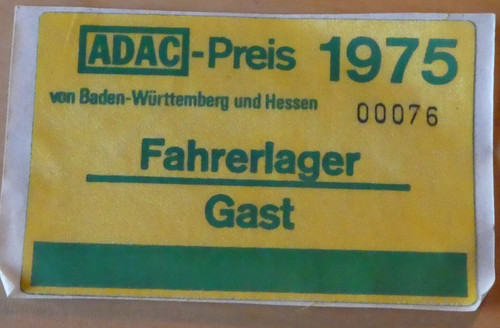Original aufkleber fahrerlager - aufkleber,