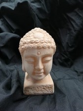 Buddha Kopf Terrakotta ,rötlich ca. 13 cm hoch 