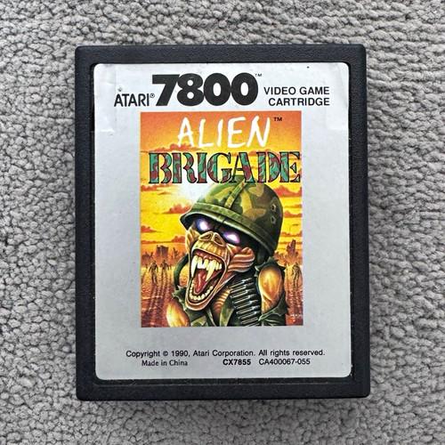 Atari alien brigade 7800 - alien,