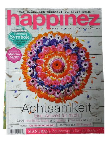 Happinez magazin achtsamkeit - happinez,