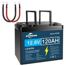 12V 120Ah Lithium-Akku