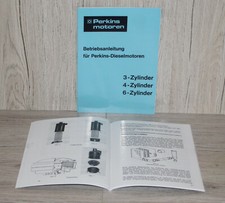 Perkins Betriebsanleitung Diesel Motor 3 Zylinder, 4 Zylinder, 6 Zylinder