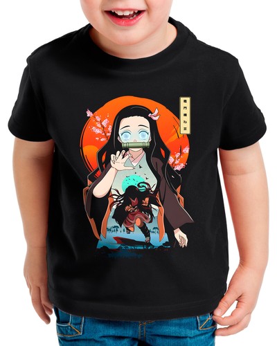 Nezuko kamado kinder shirt - kamado,