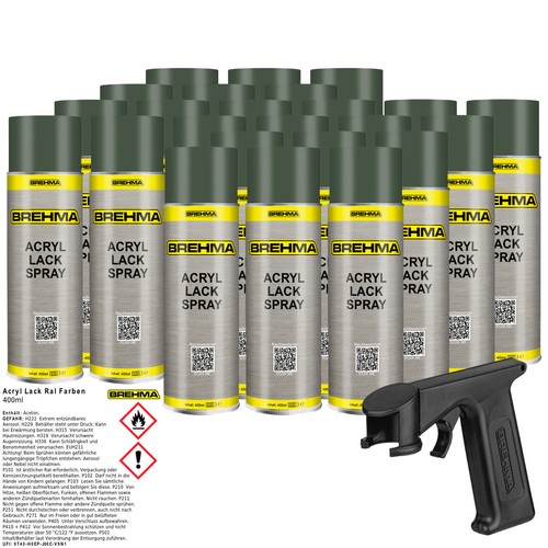 24x brehma acryl lackspray - brehma, ral