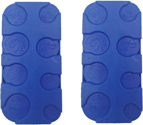 Münzbox 2er set blau - set, 8