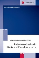 Fachanwaltshandbuch Bank- und Kapitalmarktrecht Prof. Dr. Achim Albrecht,Da