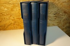 3 Lindner Binder blau mit