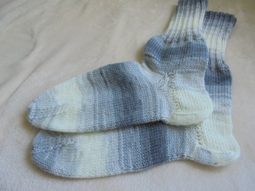Wollsocken handgestrickt