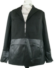 Sheego Damen Blazer Schwarz