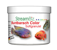 StreamBiz Buntbarsch Color Softgranulat 80g - Futter Granulat Cichliden