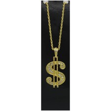 GOLDENE DOLLAR HALSKETTE /