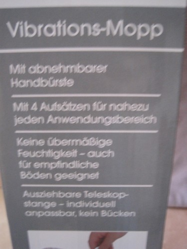 Cleanmaxx vibrationsmop neu - cleanmaxx,