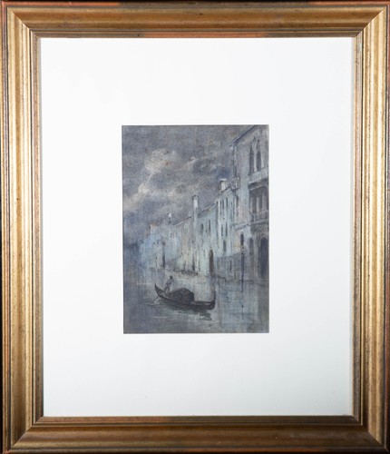 Gerahmtes aquarell aus - gerahmtes,