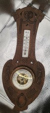 Barometer, Thermometer, Holz