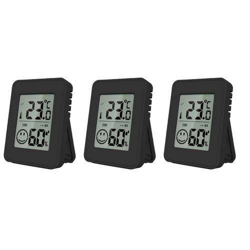 Thermometer hygrometer 3er set - thermometer,