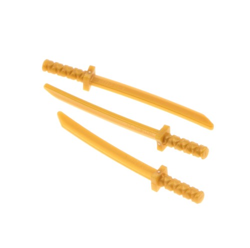 Lego figuren waffe schwert - 3x,