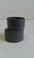 PVC Reduzierung  50 x 40 mm - Abflussrohr - Klebefitting !! 2 Stück - 1 Preis  !