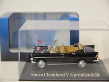 Presidential Cars 1:43 Simca Chambord V-8 Presidentielle Atlas 2696 607 in OVP