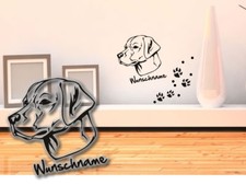 Wandtattoo Labrador Retriever