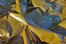 Nylon Lack Stoff Spiegelglanz