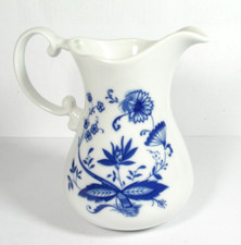 WELLCO  Zwiebelmuster blau - Milchkännchen 12 cm  Porzellan  Worldw shipm 9,50