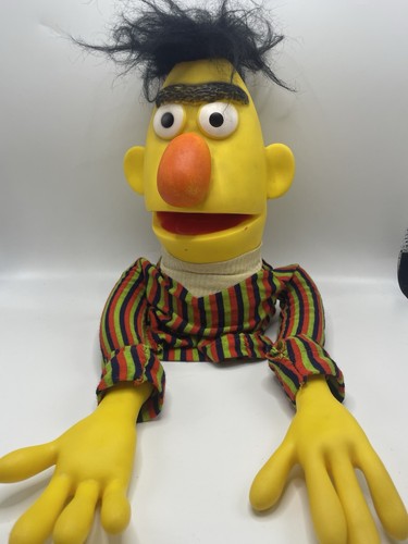 Vintage bert handpuppe - bert, aus